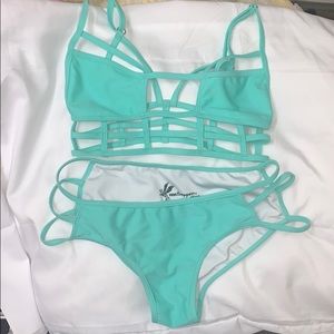 One Teaspoon “Harley Superman” Bikini set